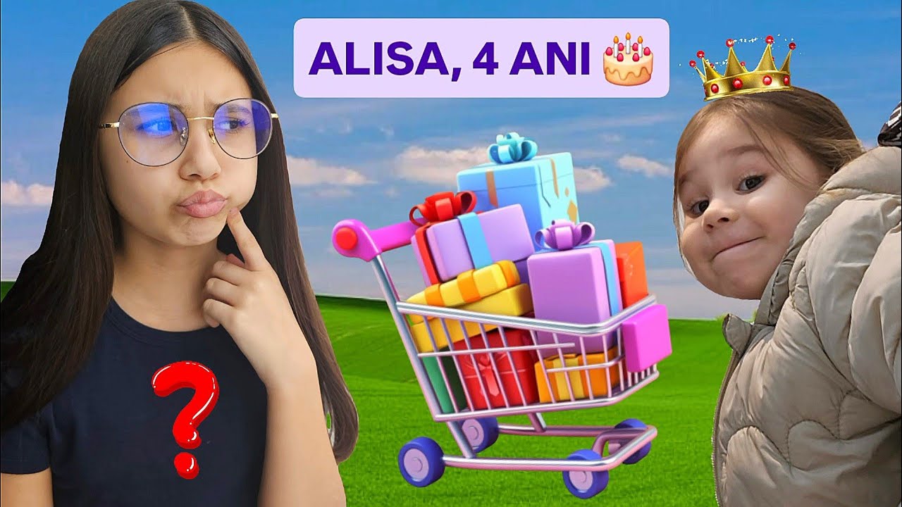 🛒CUMPĂRĂTURI PENTRU Ziua de naștere🎂 SORA la 4 ANI cu multe cadouri / Video copii VLOGURI în română 