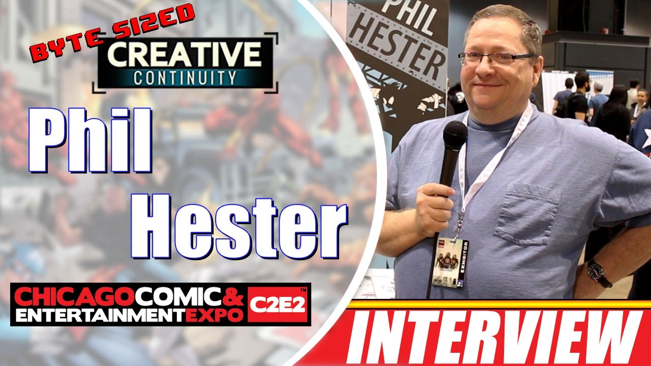 Phil Hester comic book artist; The Flash, Green Arrow - Byte Sized Creative Continuity