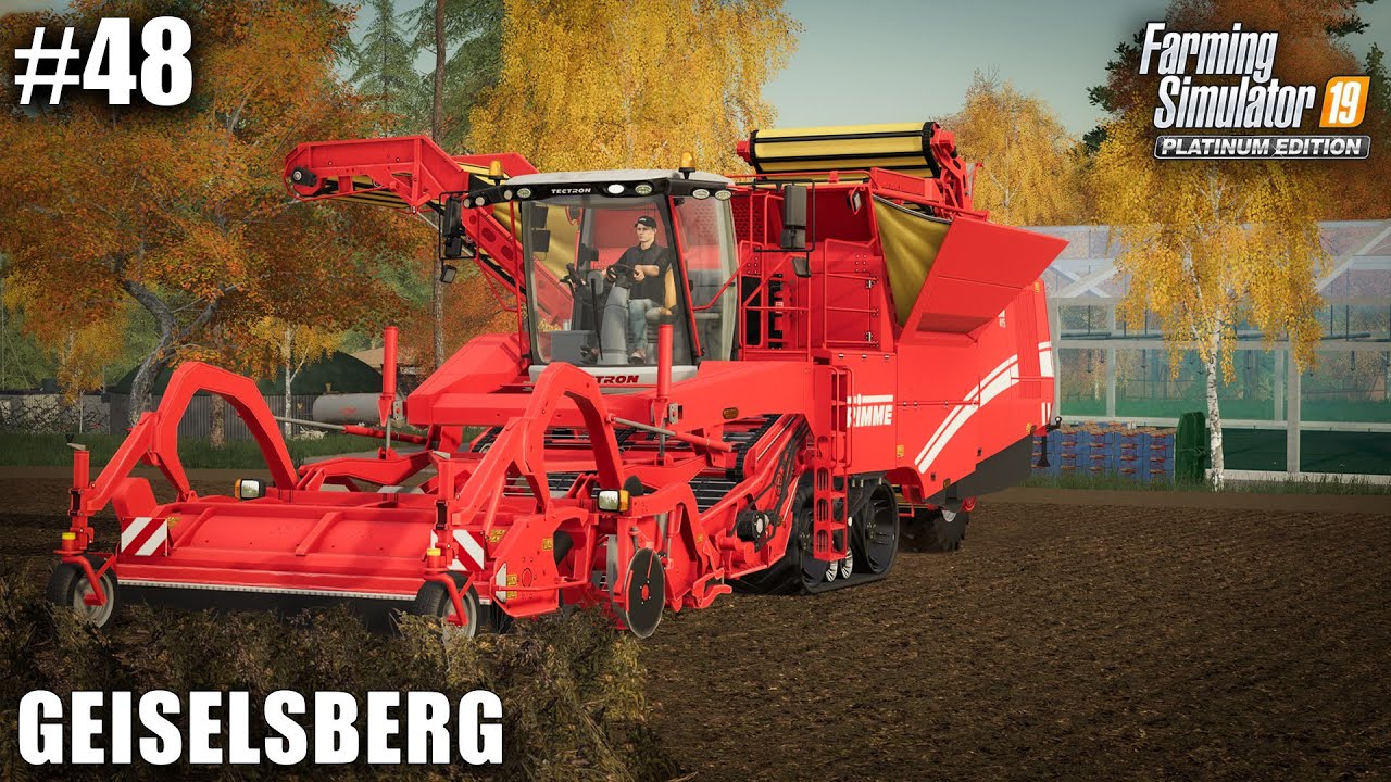 Geiselsberg #48 Harvesting Potatoes, Farming Simulator 19 Timelapse, Seasons