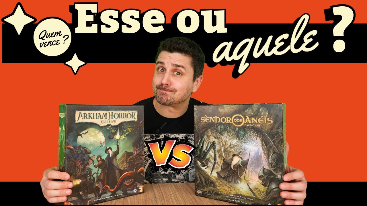 Senhor dos Anéis VS Arkham Horror - QUEM VENCE ?