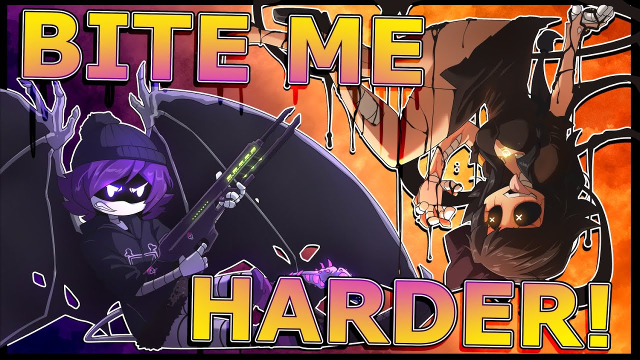 ♫BITE ME HARDER♫ 「Nightcore] Murder Drones N X Uzi SONG【LYRICS】