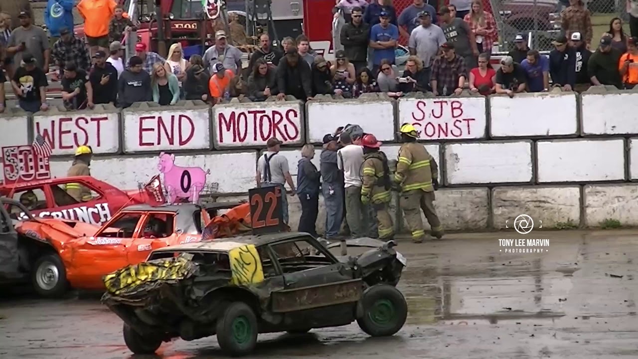 Forks Washington 4th Of July Demolition Derby  - THE MAIN!! 2019
