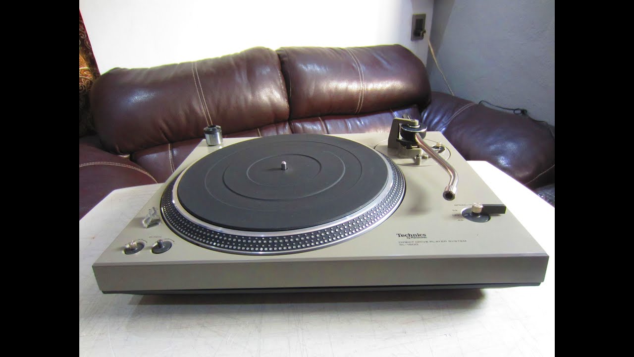 PROBANDO TORNAMESA TECHNICS SL 1500 ( VINTAGE )