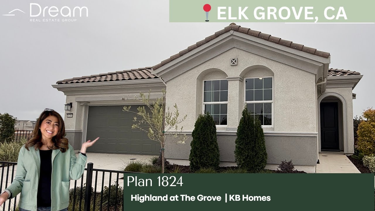 Plan 1824 at The Grove by KB Home | Highland Collection | Elk Grove, CA
