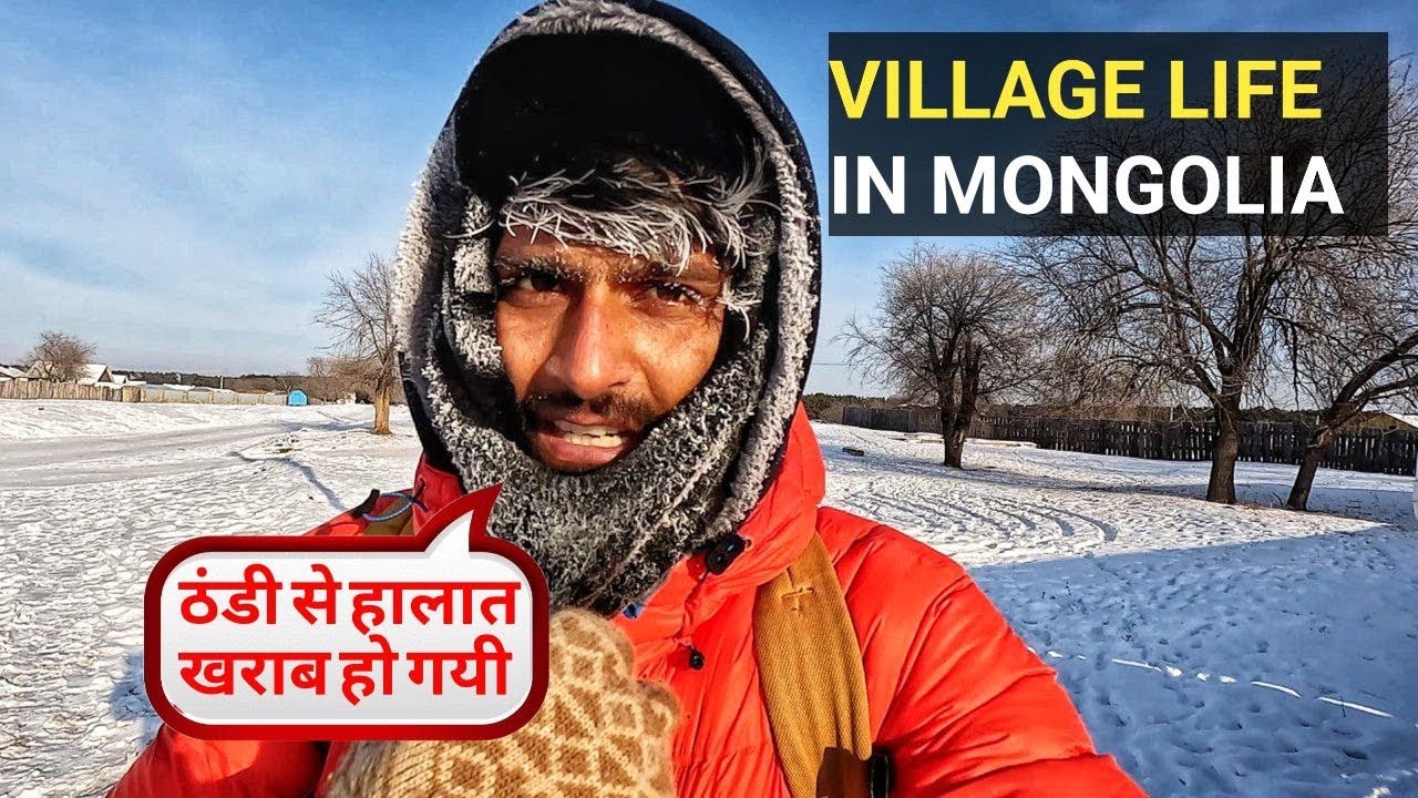 Daily Village Life In Mongolia 🇲🇳 In Extreme Winter Weather