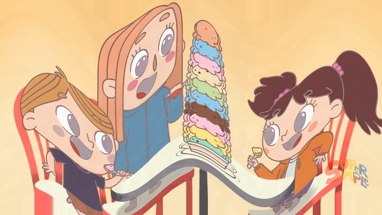 Super Simple Songs 10 Scoops Fallen Ice Cream Intro Logo | Sponsored By: Gamavision Csupo Effects