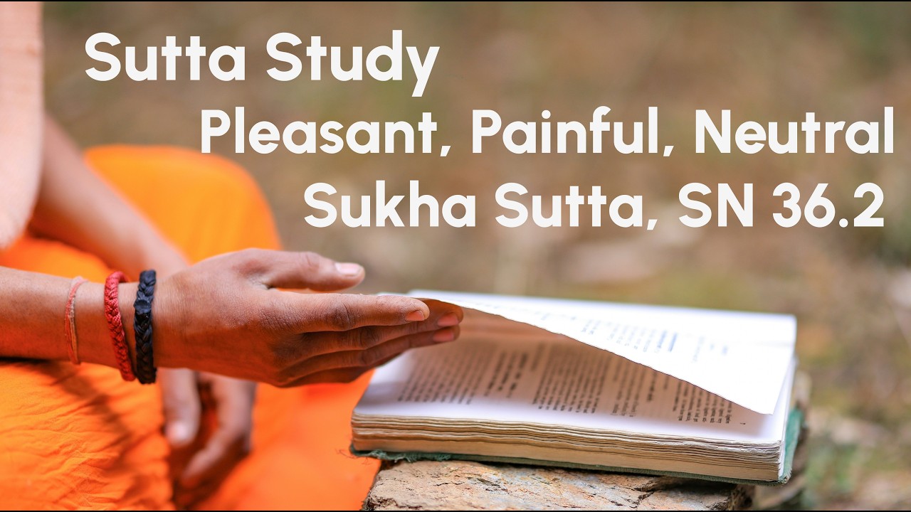 Pleasant, Painful, Neutral: The Buddha’s Teaching on Feeling (Vedanā) | Sukha Sutta SN 36.2
