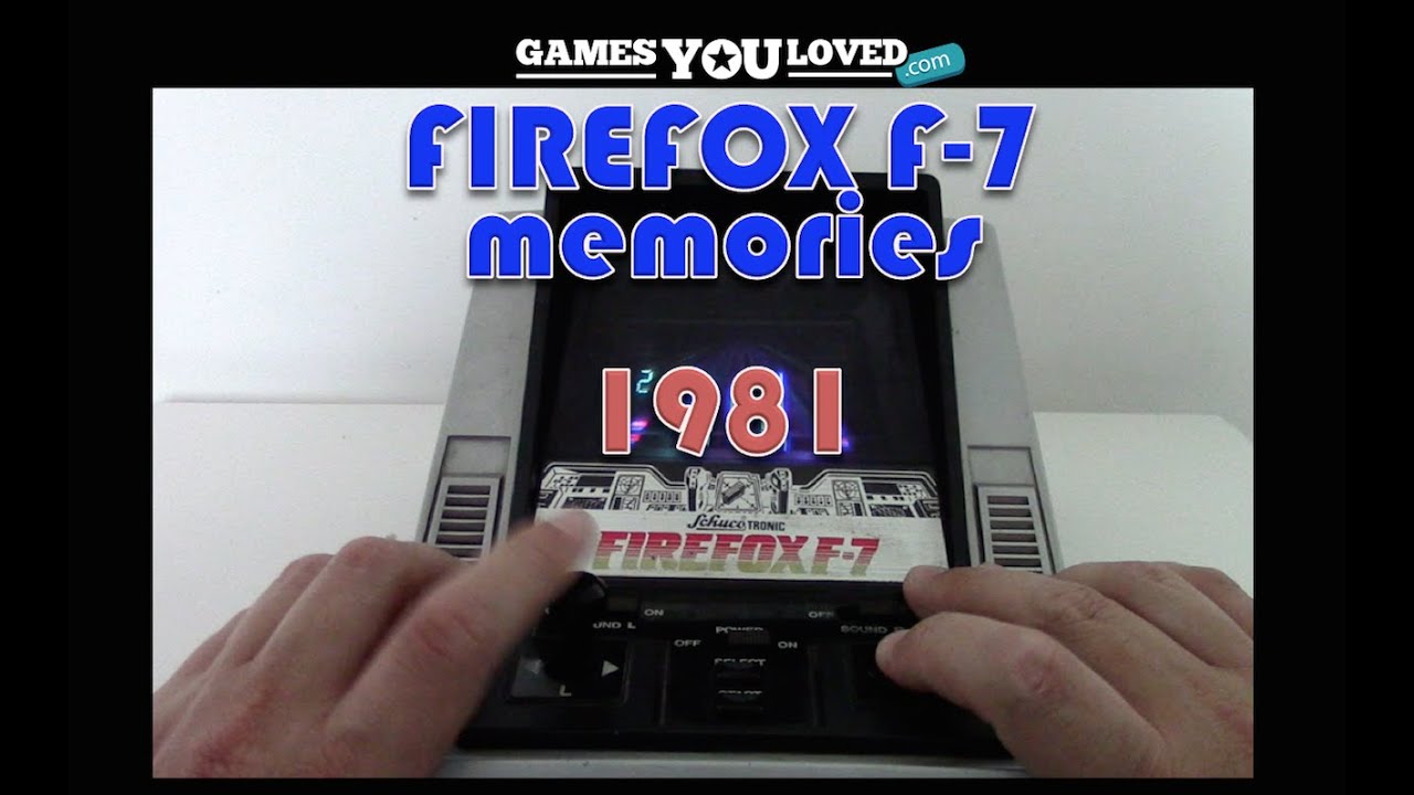 Firefox F-7 (1981 ) by Grandstand - GamesYouLoved memories