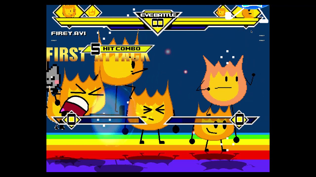 mugen bfdi firey party 4v4