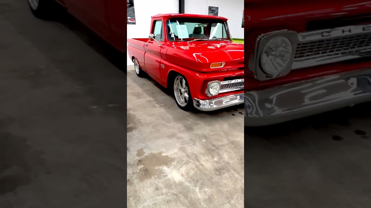 1966 Chevrolet C10 LT1 V8 Pick Up #restomod #musclecar #shorts  Courtesy Crown Classics Ventura CA