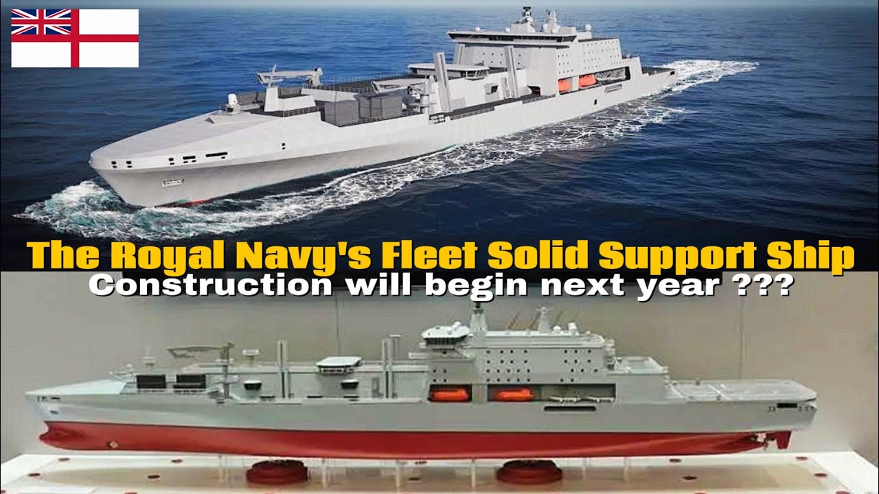 Milestone! Royal Navy's Fleet Solid Support Ship principal design has been completed