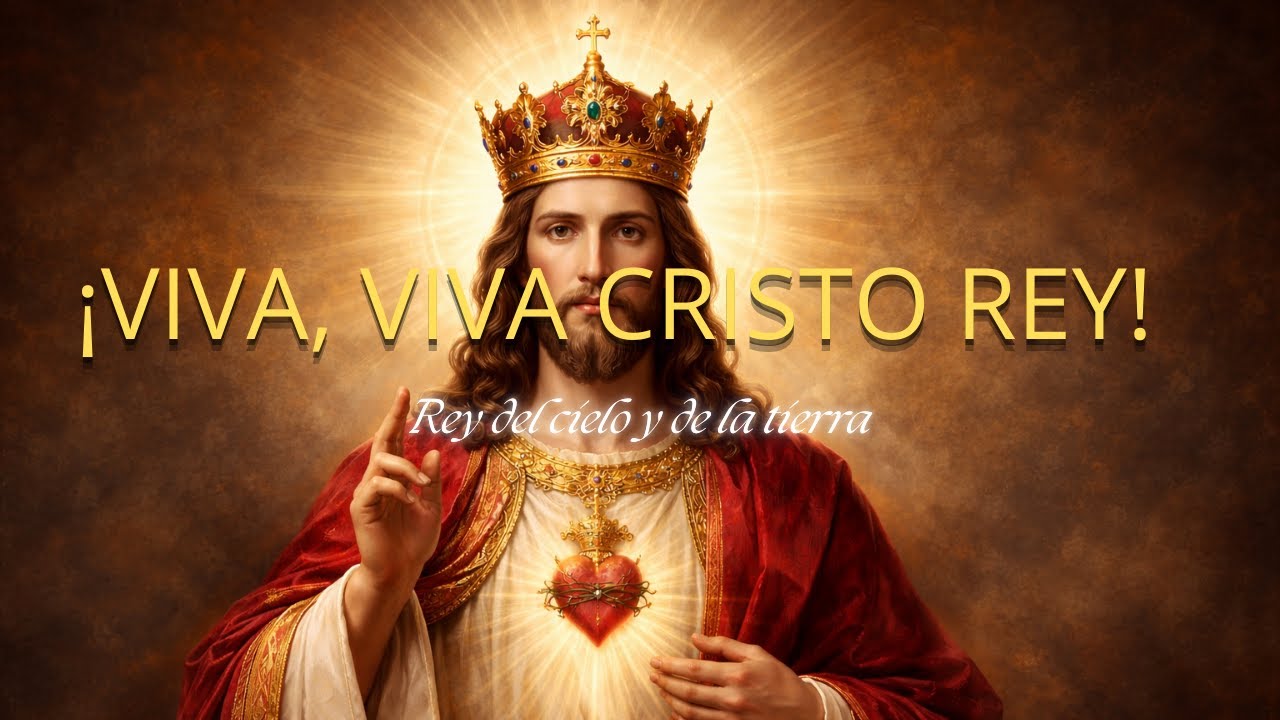 👑¡Viva Cristo Rey! | Canto Poderoso de Fe y Adoración