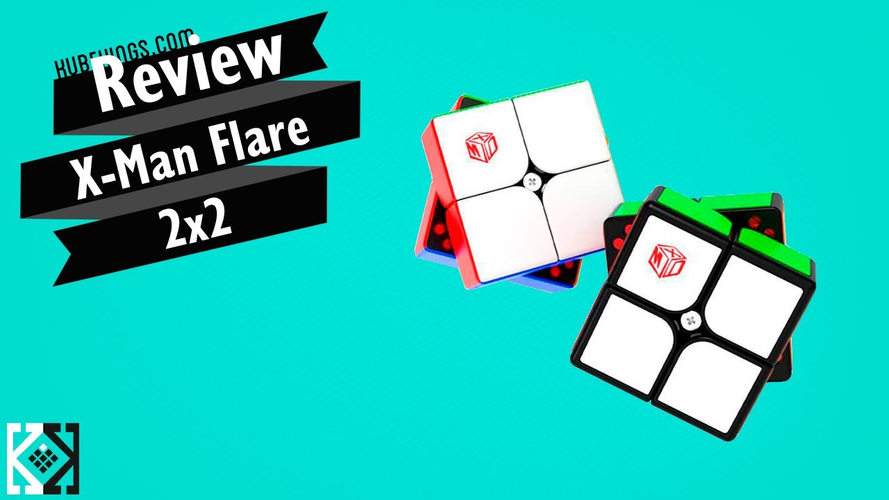 El mejor Cubo de Rubik 2x2 de X Man - FLARE 2x2 🦾