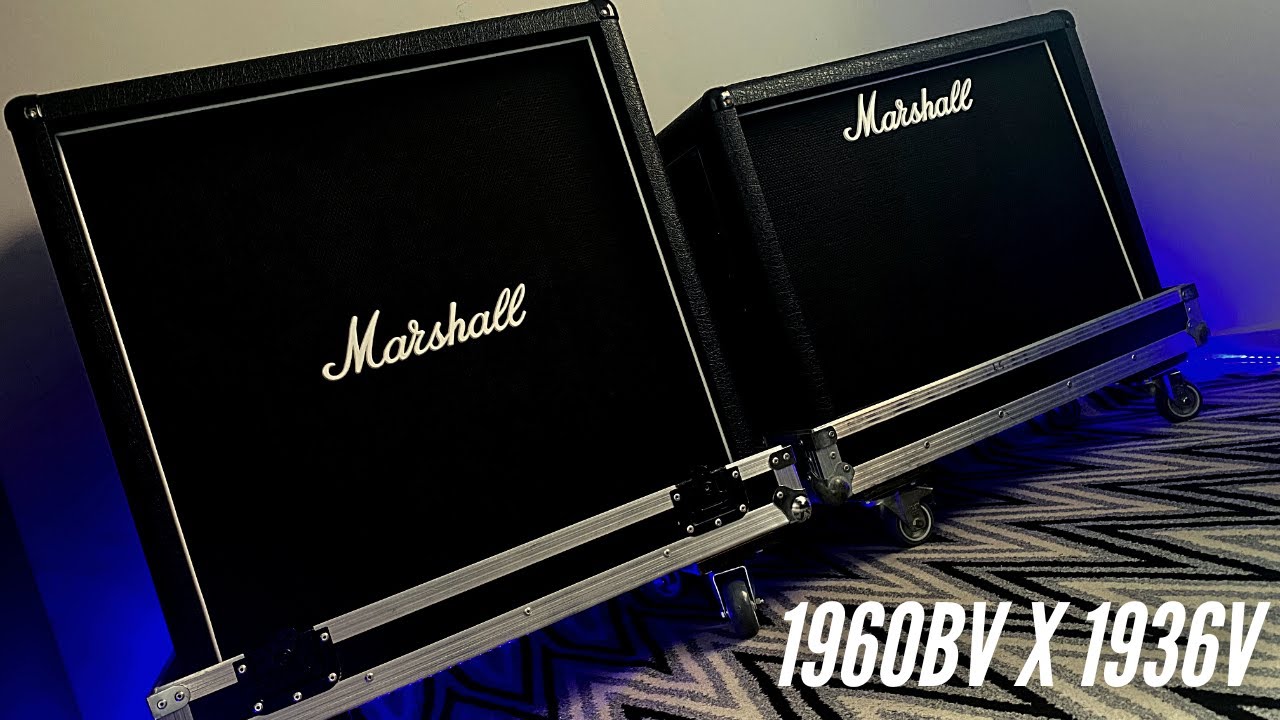 Marshall 1960BV vs 1936V (Cabinet Comparison) JCM 800 2203