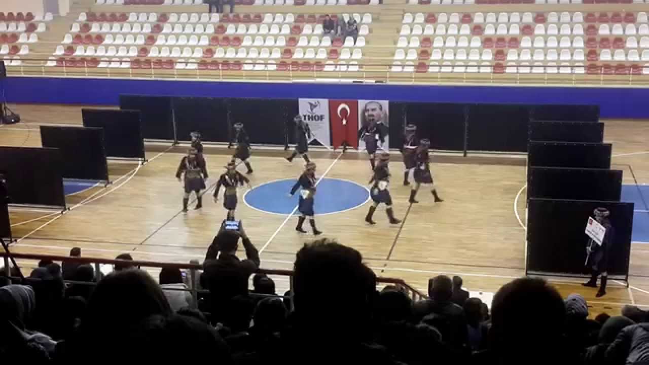 Çengi GSK Geleneksel Düzenlemesiz 2015 Denizli il Birinciliği thof Halk oyunları