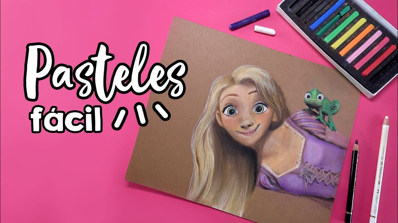 ¿Cómo pintar con PASTELES / TIZAS? Tips y recomendaciones ✄ #Quédate en casa y crea arte #Conmigo