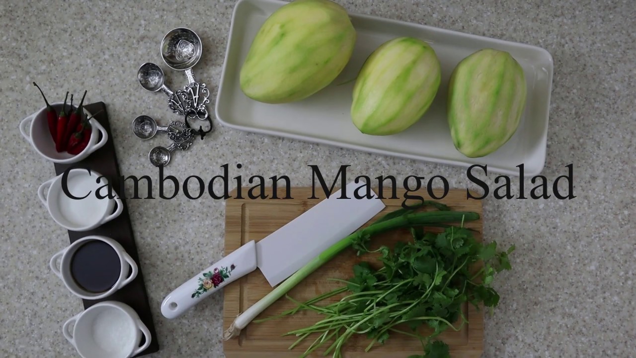 Cambodian Mango Salad