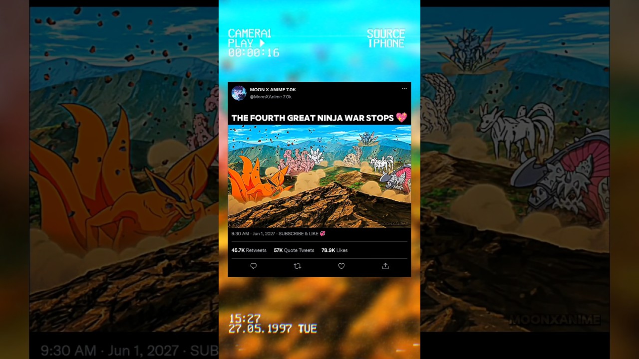 The Last Moments of the Fourth Great Ninja War ❤️&zwj;🩹 | Naruto Shippuden