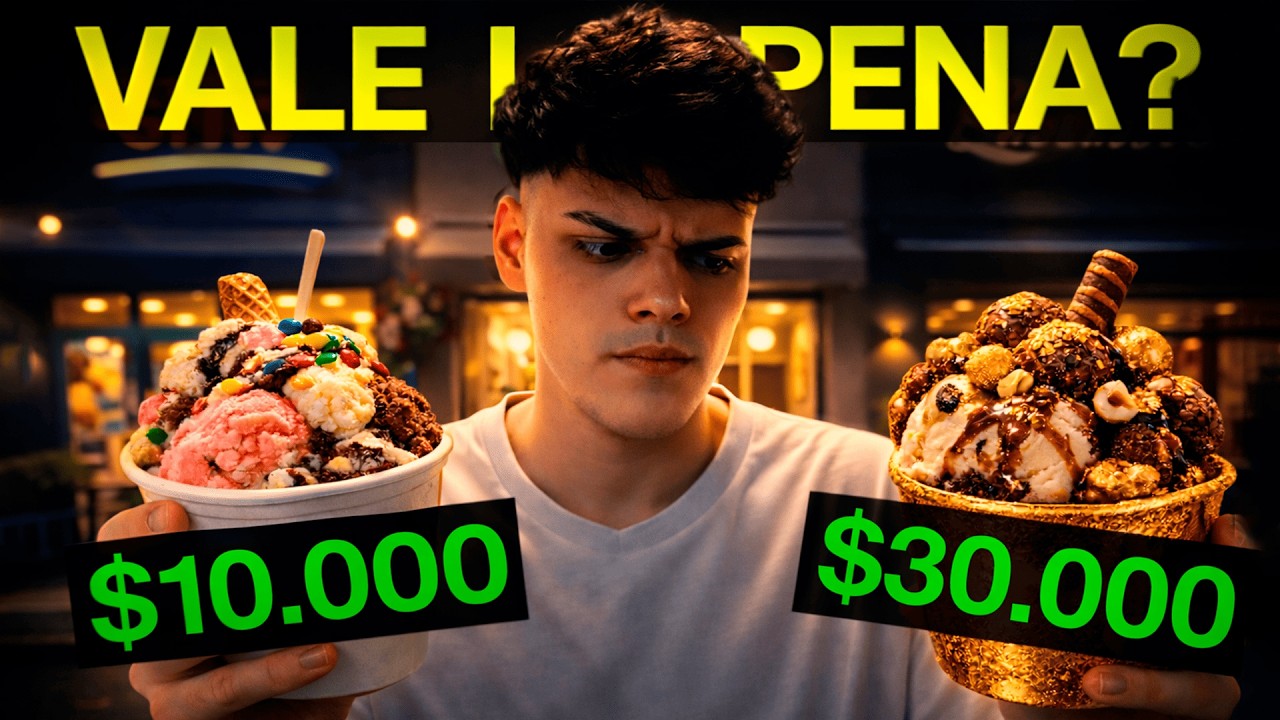 Heladeria de $10.000 vs $30.000 | ¿Sobrevalorada?