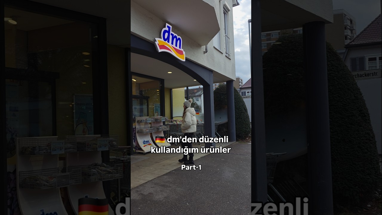 🇩🇪 Almanya'daki dm mağazasından kendi kullandığım ürünleri paylaşıyorum. 
