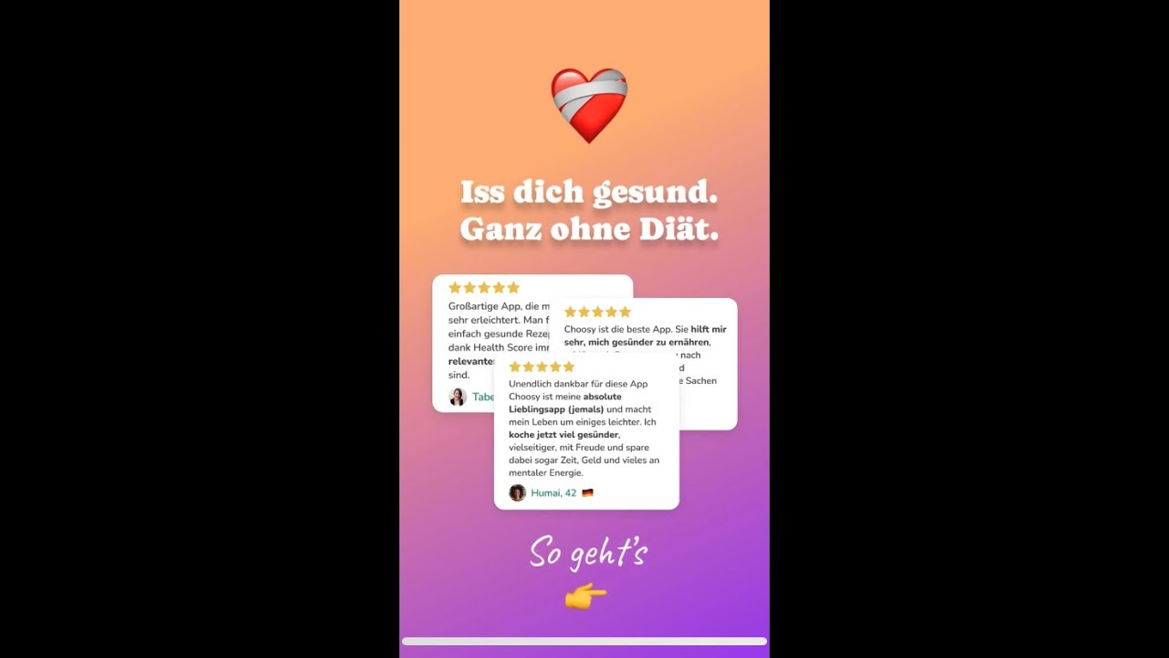 Lecker UND Gesund essen? | So einfach geht's mit dem Essensplaner Choosy und dem Gesundheitsscore!