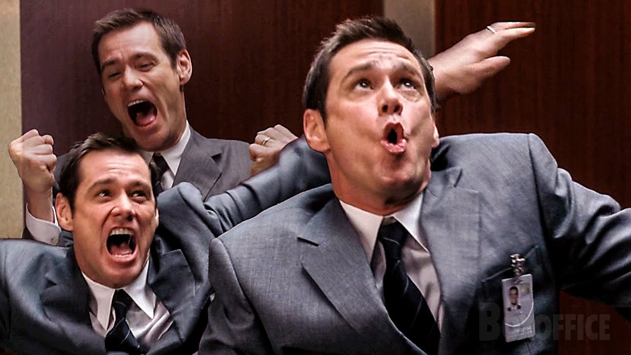 Jim Carrey sings 