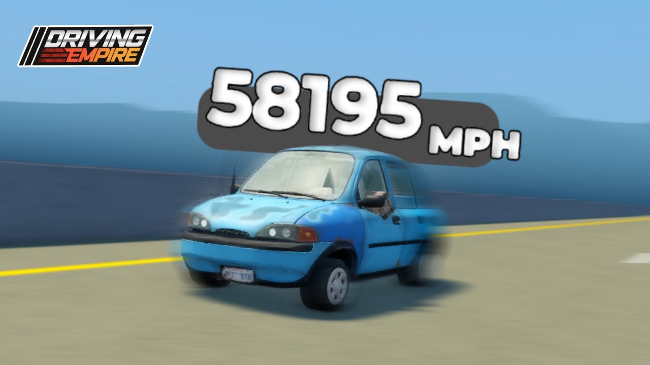 Reaching INSANE Speeds in Roblox Driving Empire!