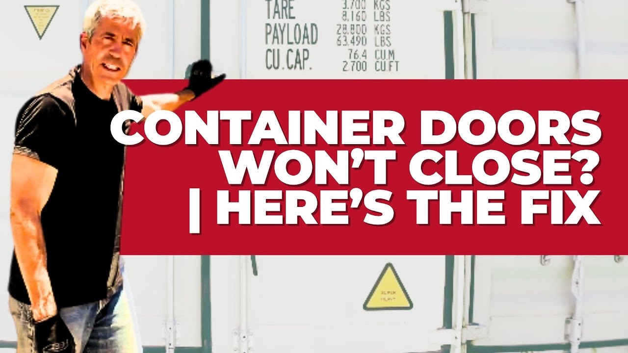 Shipping Container Doors Won’t Close? Here’s How to Fix It Right | Easy Leveling with Lifting Jig