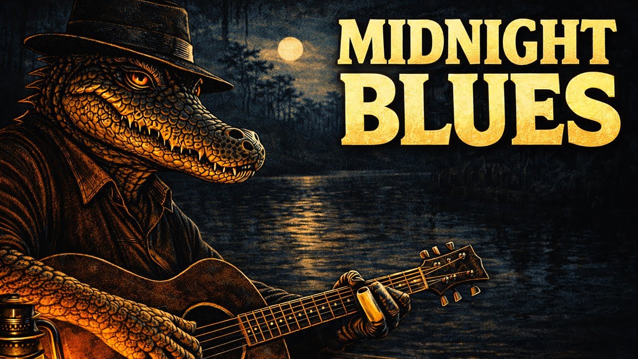 DEEP MISSISSIPPI DELTA BLUES — Midnight Slide Guitar & Harmonica (No Vocals)