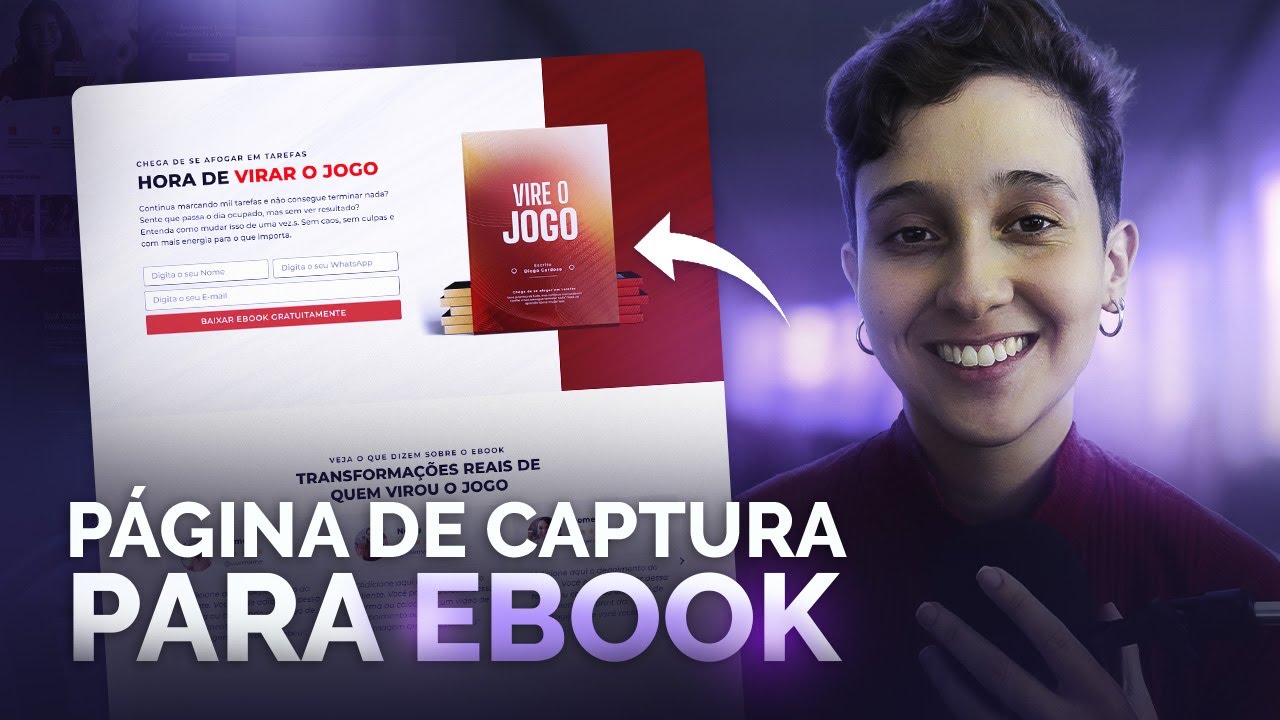 Como Criar Pagina de Captura para Ebook | Tutorial para Iniciantes
