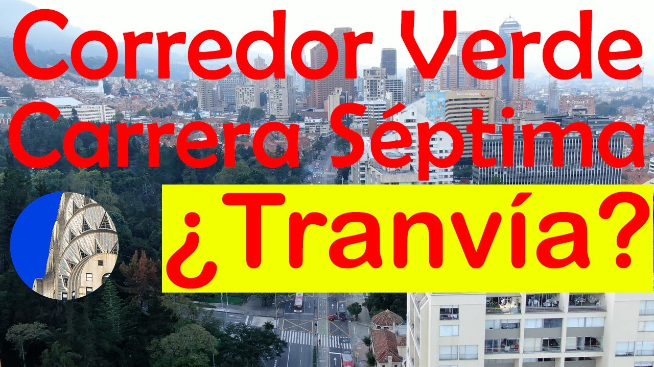 Corredor verde de la s&eacute;ptima Tranv&iacute;a o Metro