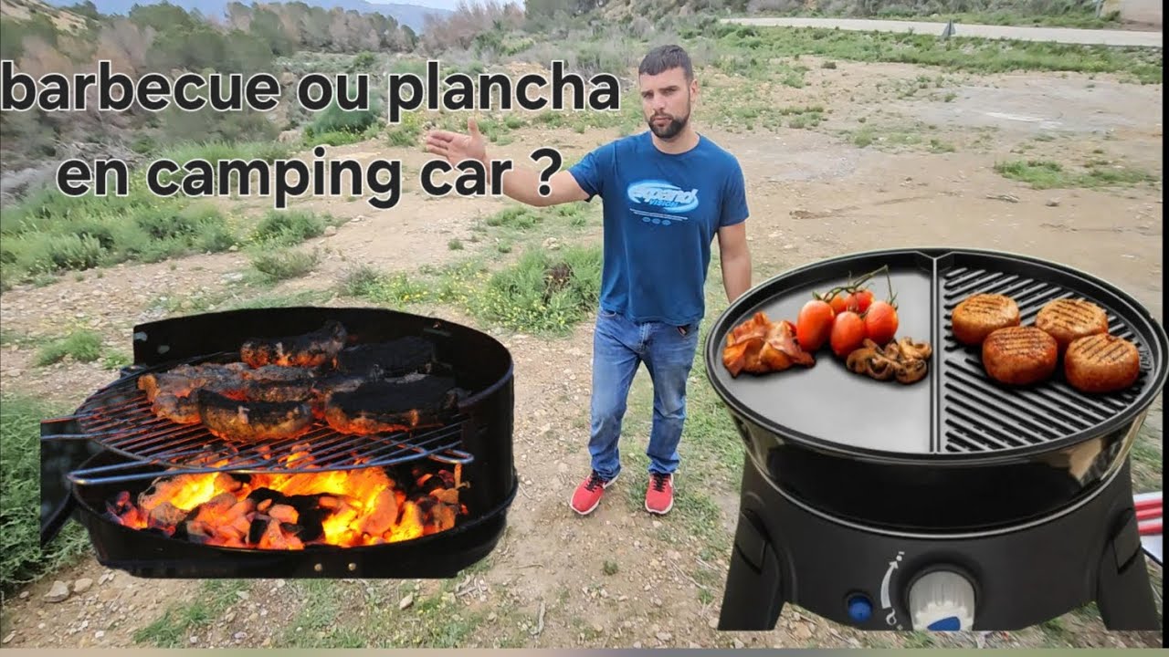 Quoi choisir plancha ou barbecue en camping car