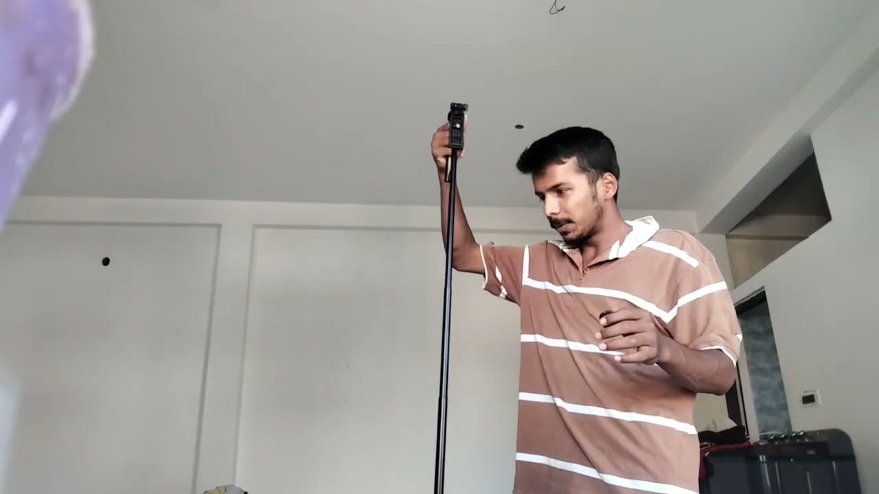 My first video let's start the journey 😄 unboxing of tripod 3 in 1 Portronics Lumistick 2 with love 