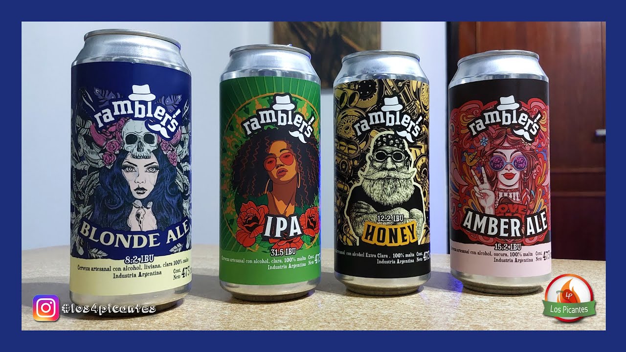 🍺 Cervezas RAMBLERS (Probando TODAS sus Variedades)