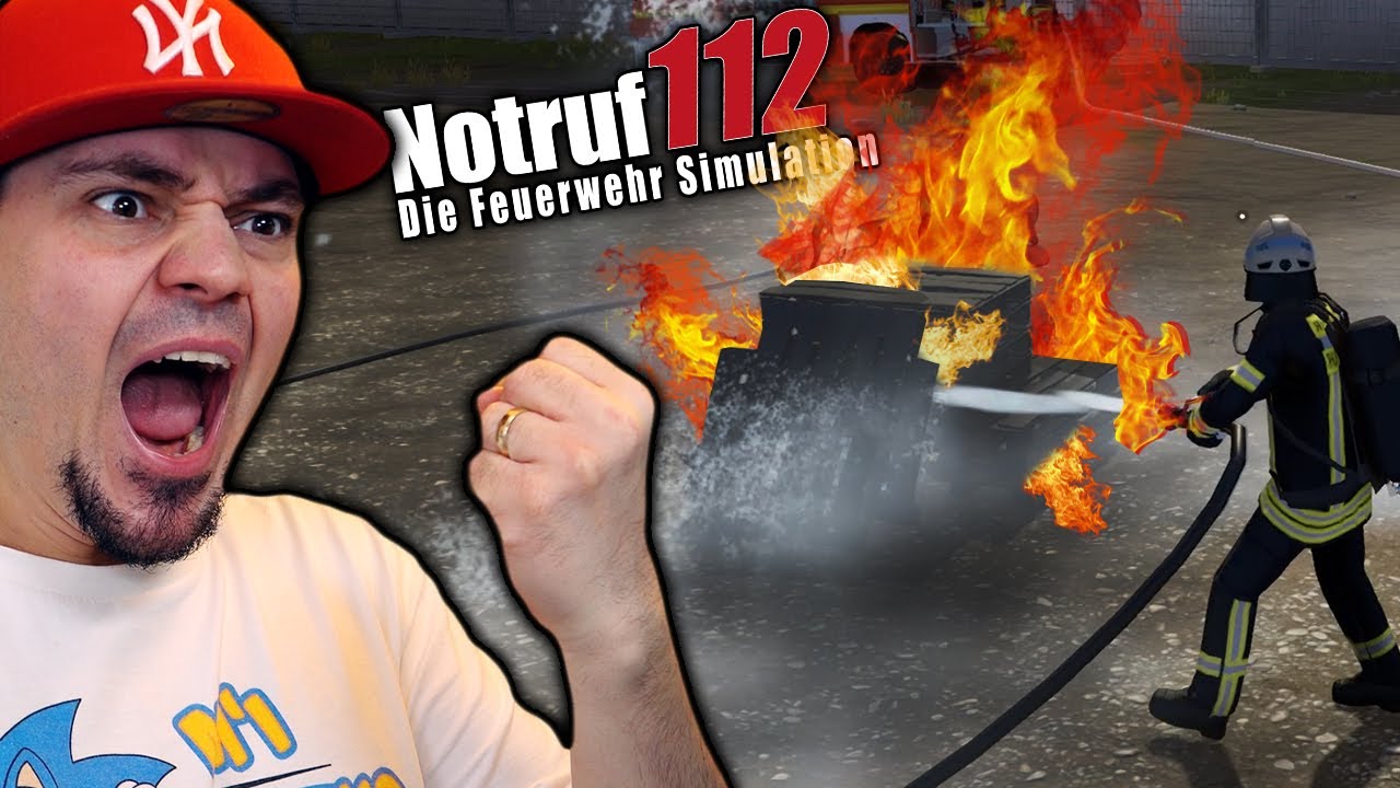Palety się PALĄ! 🚒 Symulator Strażaka Notruf 112