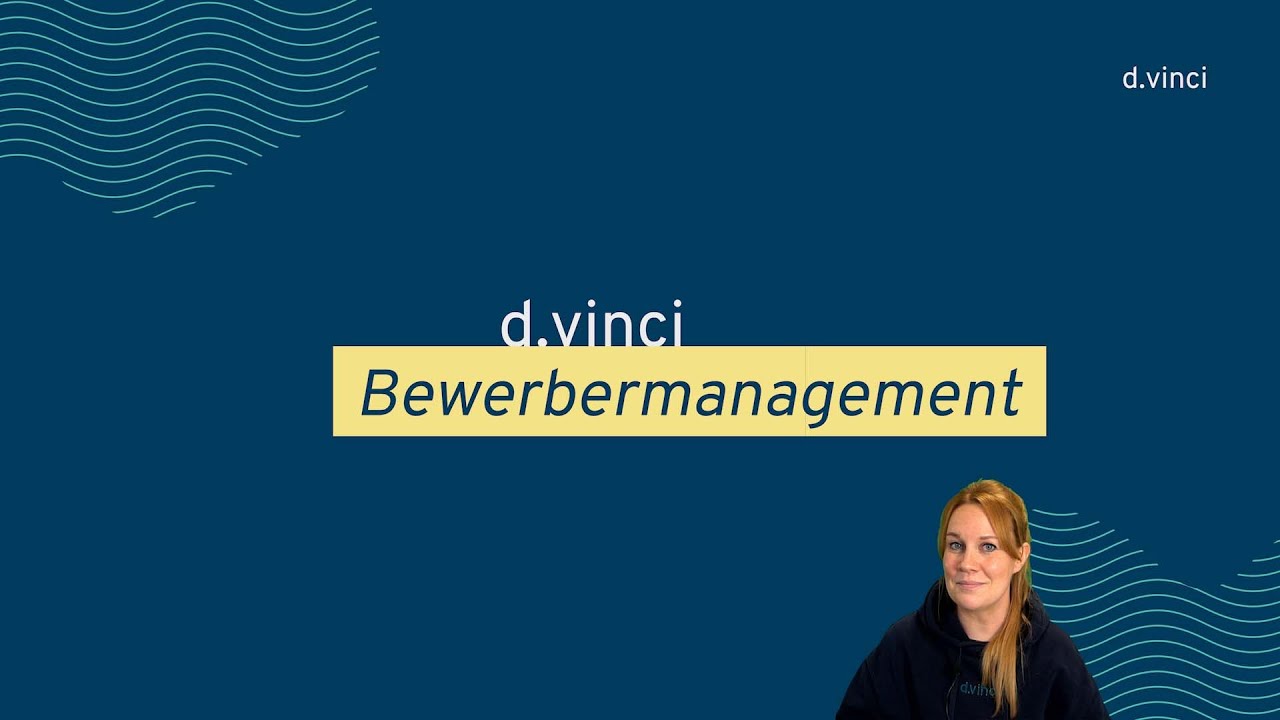 d.vinci BEWERBERMANAGEMENT &bull; Alle Bewerbungen im Blick