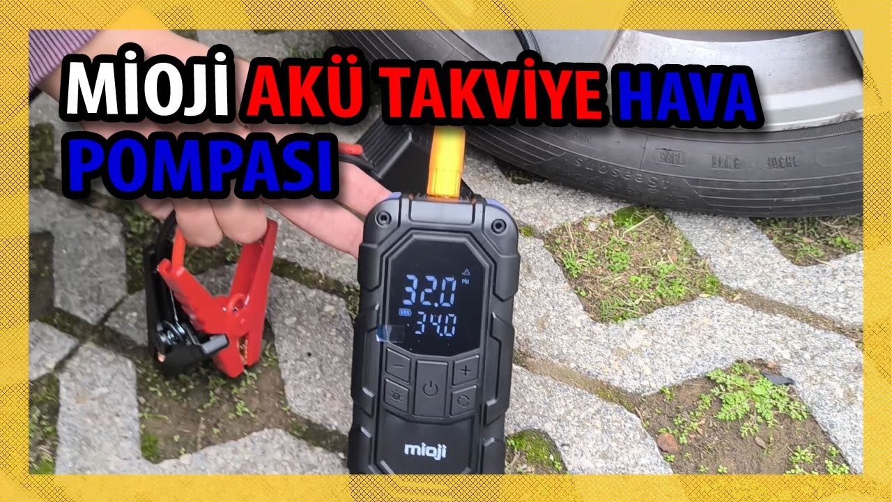MİOJİ AKÜ TAKVİYE VE HAVA POMPASI