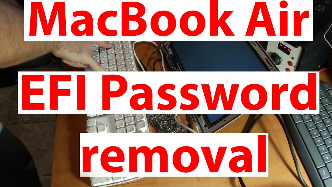 MacBook Air EFI LOCK removal, Serial Change A1465