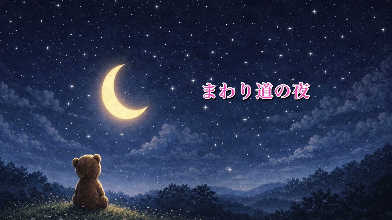 まわり道の夜#ねるまえのおはなし#心が軽くなる#まわり道も大切