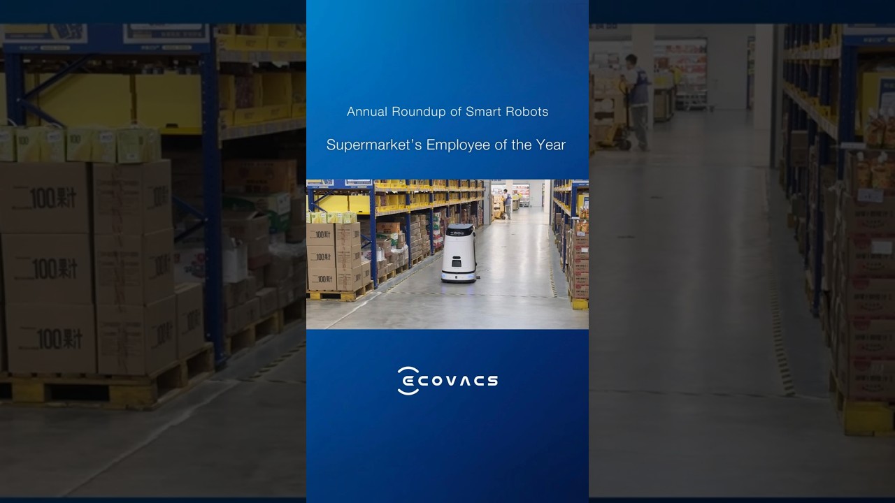 Who’s the hardest-working employee in retail? Meet ECOVACS commercial cleaning robot. #retailtech