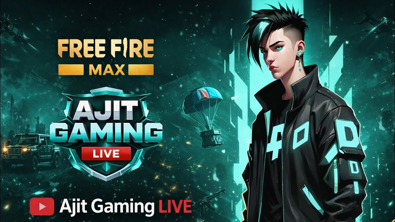 ᴬᴶᴵᵀㅤᴳᴬᴹᴱᴵᴺᴳ👿👿 is live!🤔 Masti👍 Like🔔 Subscribe💬 Chat me hello bolo#AjitGaming #FreeFireMAX #FFLive