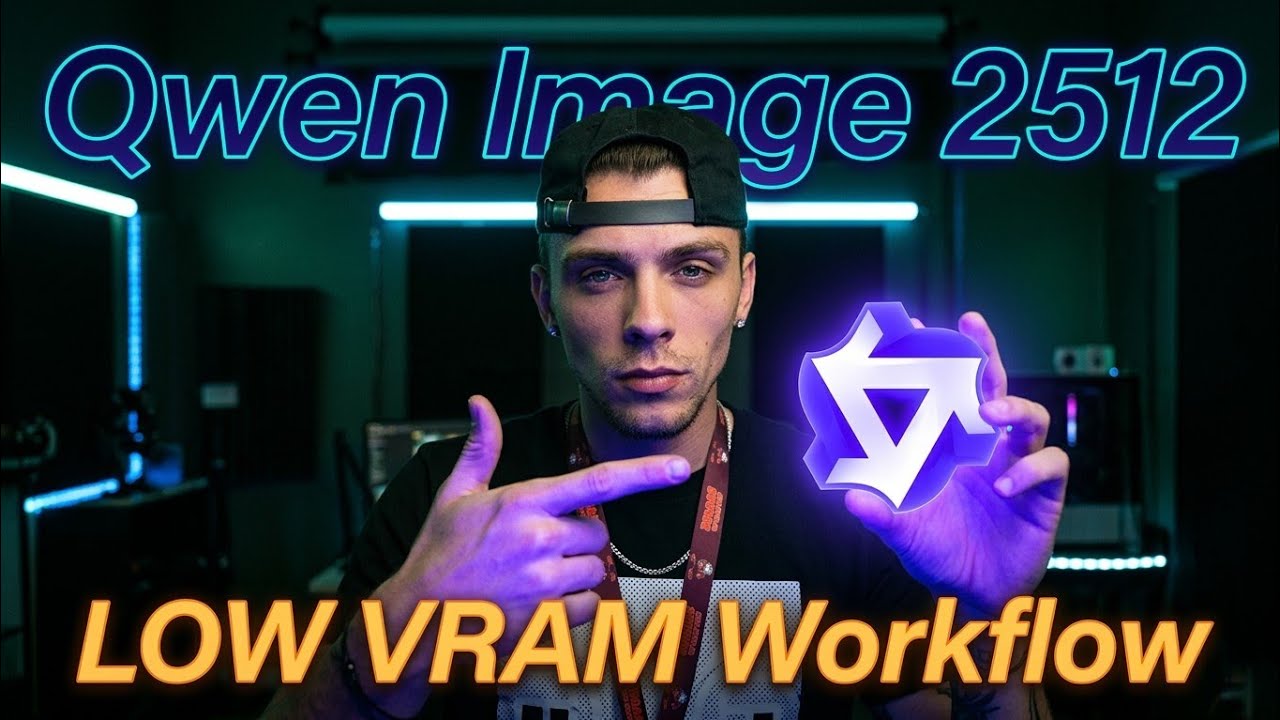 Qwen Image 2512 GGUF | LOW VRAM Workflow