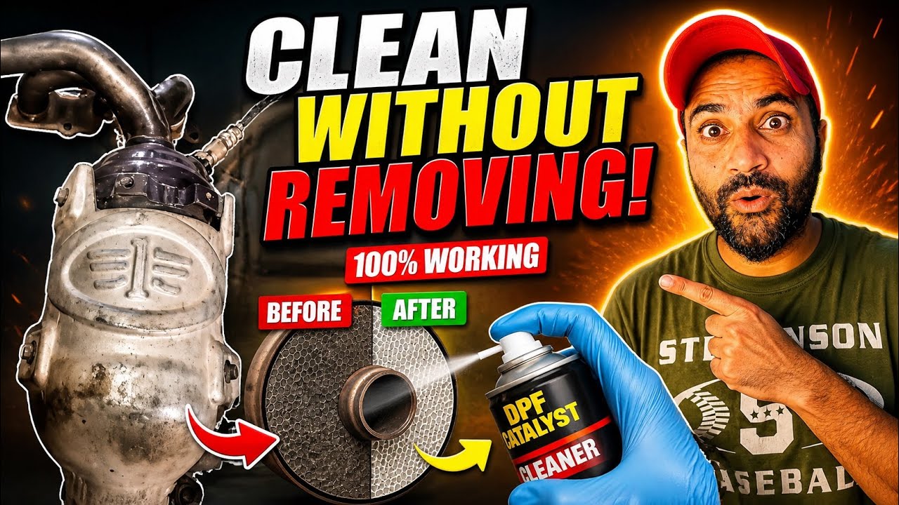 Catalytic Converter Cleaning | Faw v2 | P0420 Fix | Emission Test & Silencer Repair |Exhaust Muffler