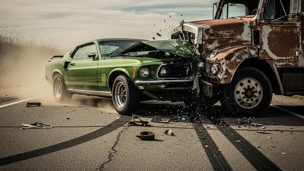 I Restored a 1969 Ford Mustang Boss 429 from Accident Damage