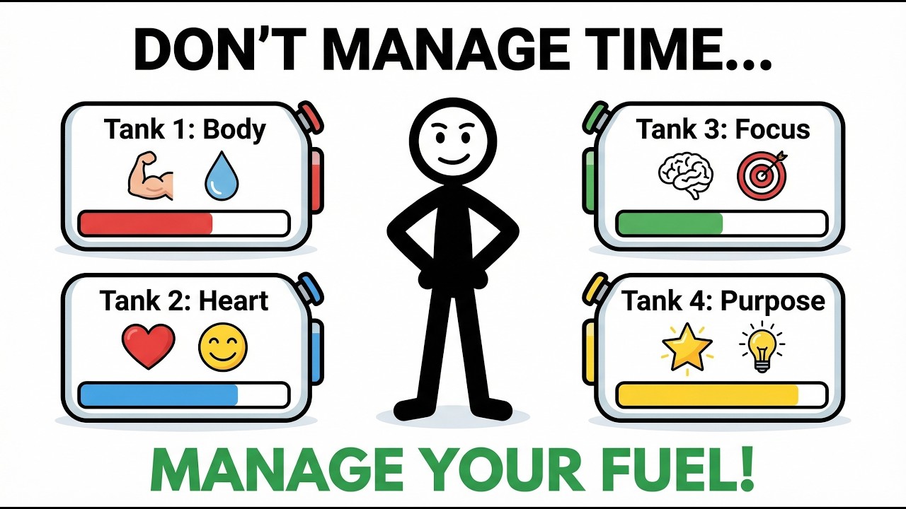 Time Management is a Trap. Manage Your FUEL Instead