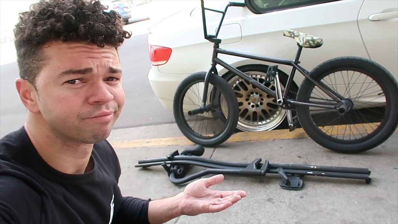 RIP to my bike rack.. But the M3 is LEGAL!