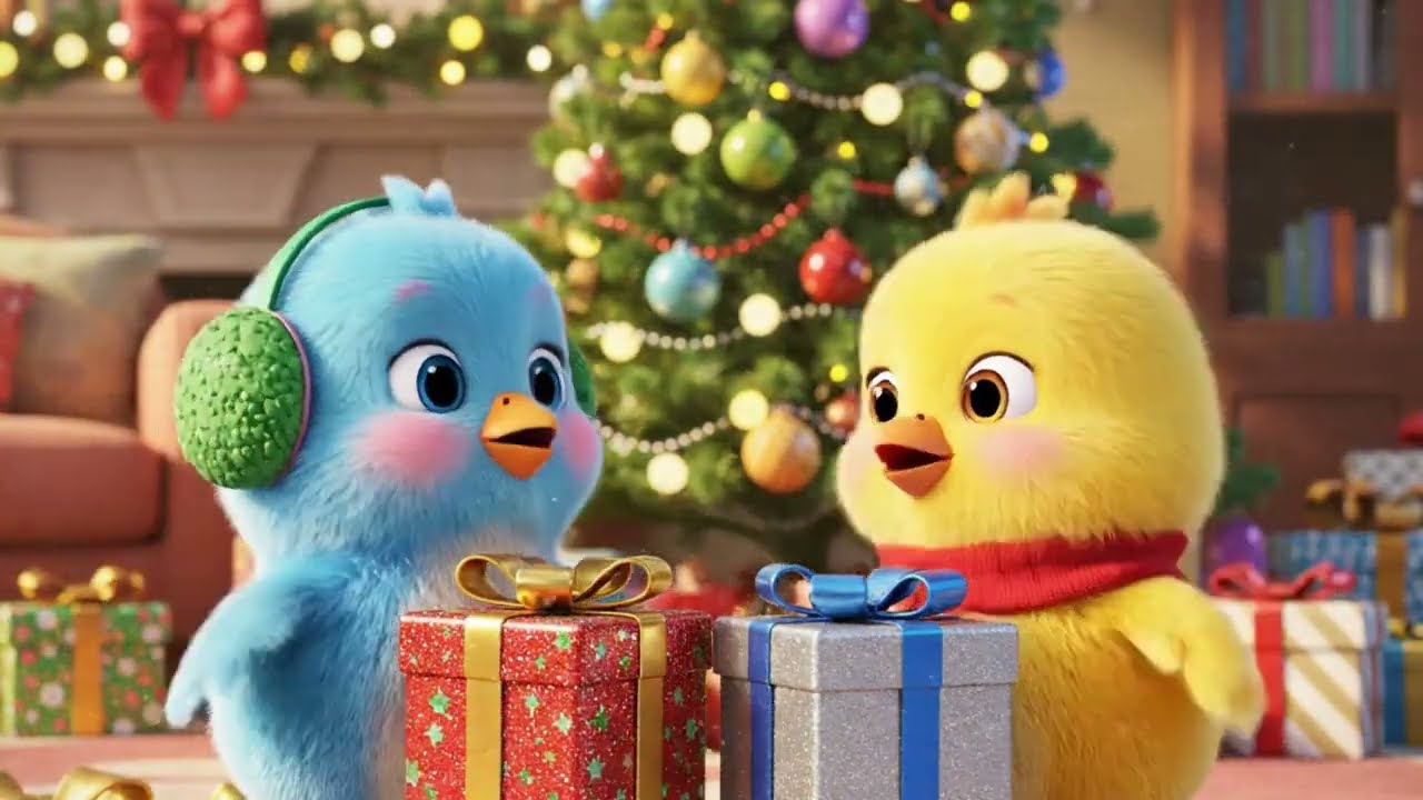 ĐÀN GÀ TRONG SÂN - Bài Nhạc Thiếu Nhi Được Em Bé Nghe Nhiều Nhất - Hoạt Hình Con Gà Trống