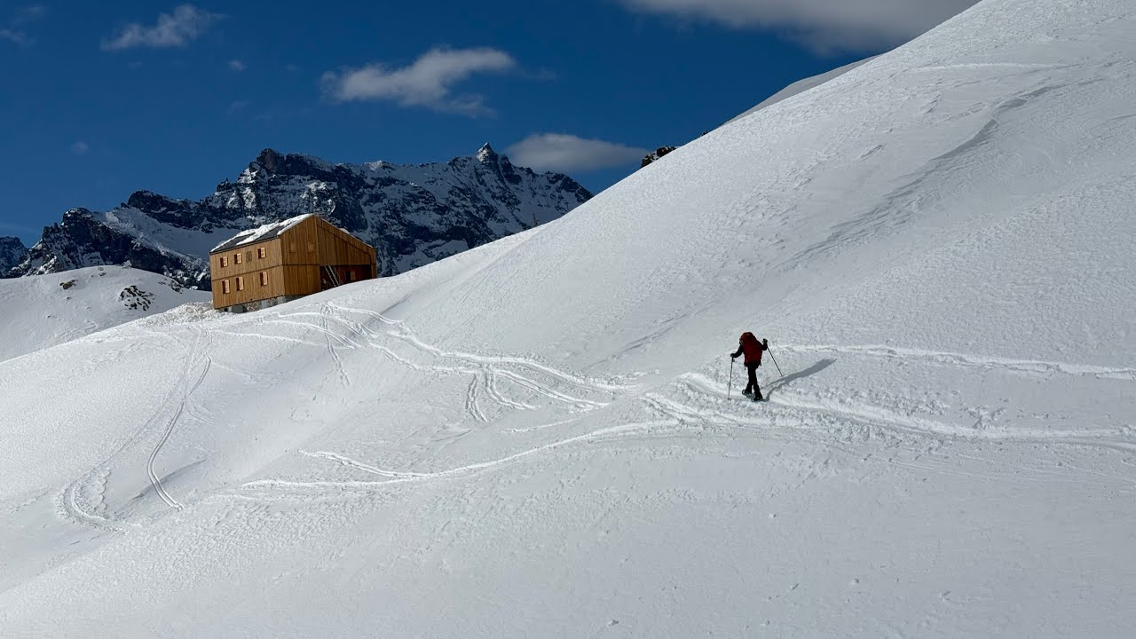 (F) Refuge Clot de Vaches - Parc des Ecrins - hiver randonee raquettes 2025-01 🥾2❄️🐕