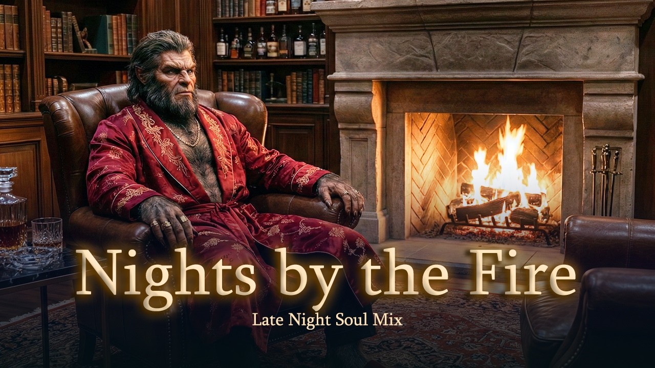 Slow Evenings by the Fireplace | Very Late Night Soul & R&B Mix (1 Hour)
