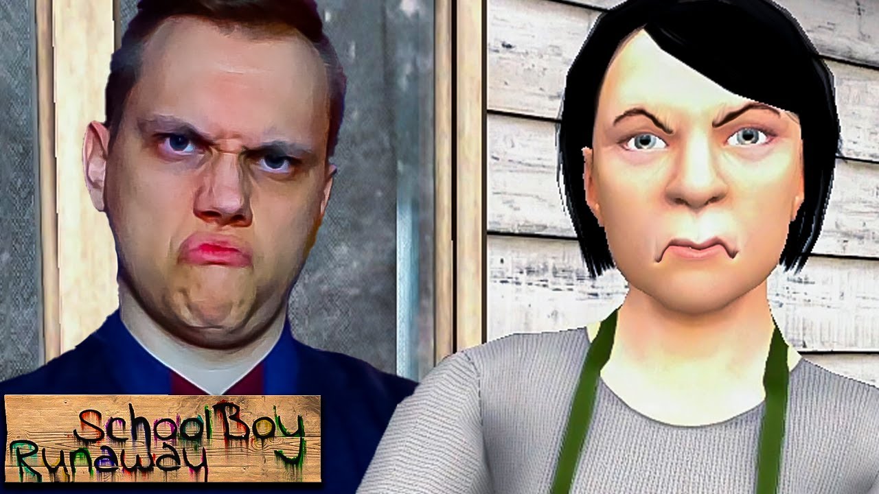 ЗЛЫЕ РОДИТЕЛИ ▬[ SchoolBoy Runaway ]▬ Indie Escape Simulator Game ▬ ПОЛНОЕ ПРОХОЖДЕНИЕ ▬ #1